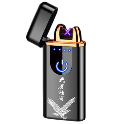 China Kitchen Windproof USB Rechargeable Electronic Jet Strong Cigar Lighter for sale