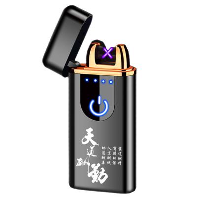 China Custom Kitchen Windproof Rechargeable Electronic Torch Jet Strong Cigar Lighter for sale