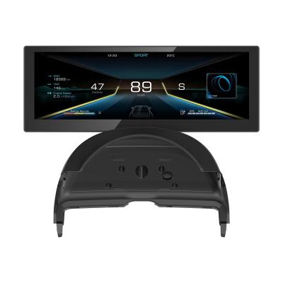 China RGB 8.1 Inch Car Dash Monitor For Tesla Model Y Model 3 Motor Speed ​​1600*480 High Resolution Display With Color Change for sale