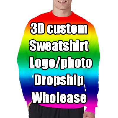 China Wholesale Anti-Wrinkle OEM Men's Clothing Longsleeve Sweatshirt Custom Men's Hoodies and Sweatshirts for sale