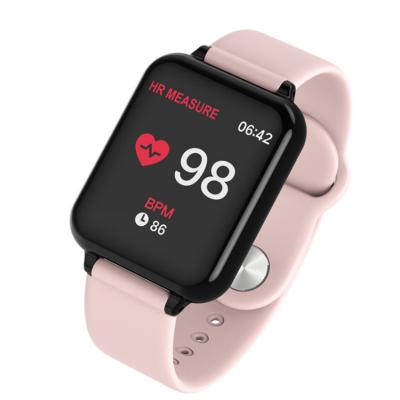 China B57 Touch Screen Smart Bracelet, 2019 Best Sport Data Tracking Heart Rate Monitor B57 Smartwatch Watch IP67 Compatible For IOS Android Phone for sale