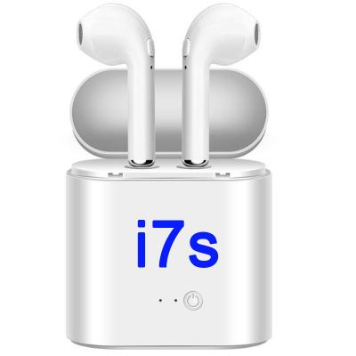 China tws Earbuds, i7s Cheapest In-Ear BT 5.0 TWS Wireless Headsets In-Ear Stereo Earbuds With Charging Box For IOS And Android for sale