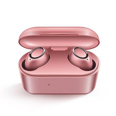 China One Touch V5.0 D015 TWS In-Ear 3D Stereo Sound Portable Wireless Earbud With Charging Case Sport Bass Headset Auto Power On /Off for sale