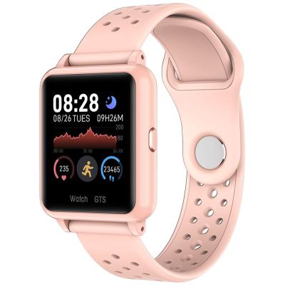 China MP3 Playback OEM Customize Big Screen BLE 4.0 Full Touch Cheap Sport Watch P8 Smart Watch for sale