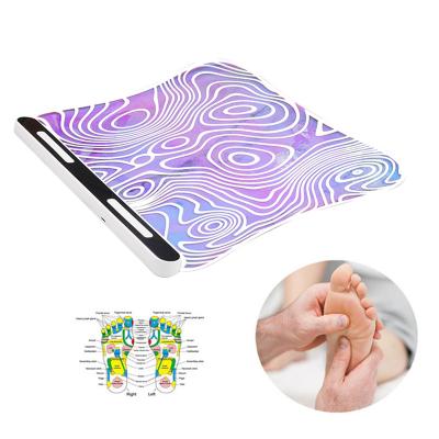 China EMS Foot Massager Mat 6 Modes 18 Intensities USB Foot Massager Portable Foldable Foot Massager Filling Device for sale