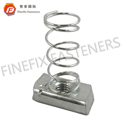 China Heavy Industry Spring Nut Stainless Steel Spring Nut 316 M10 Long Sleeve Nut 40mm for sale