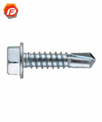 China Pan Hex Head Self Drilling Hex Screw Stainless Steel Hex Joint Self Drilling Head Screw for sale