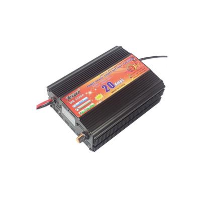 China Qi YongFa 20 Amp 12V Mode Portable Four-phase Automatic Charging Smart Battery Charger MA-1220 for sale