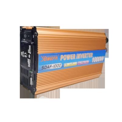 China YONGFA SDA-1000A 1000W car power inverter with battery box 195*95*55mm for sale