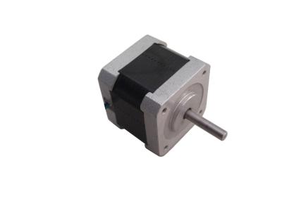 China Square flange nema 17 hybrid stepper motor for printers , 12v stepper motor for sale