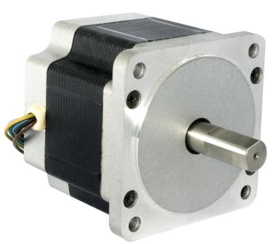 China 85mm enhanced hybrid 2-phase stepper motor copper windings , 4 wire stepper motor for sale