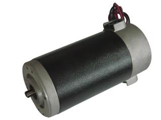 China Copper windings steel housing PMDC motors / auto fans 24 volt dc motor for sale