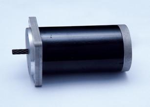 China Aluminium die cast  55mm permanent magnet dc motors with sealed ball bearings for sale