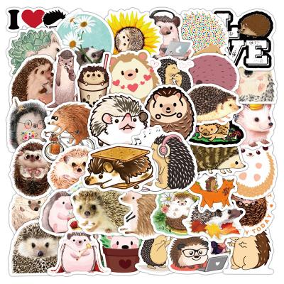 China Waterproof+Eco-friendly 50pcs Waterproof Animal Styles Mobile Stickers Water Bottle Sticker Luggage Laptop Fashion Stickers for sale