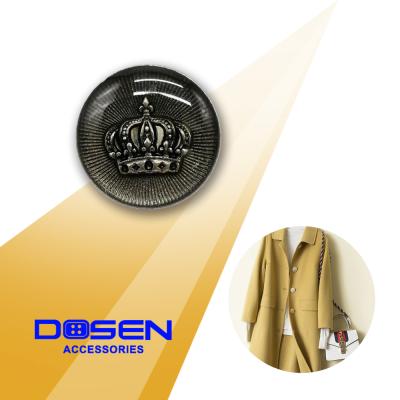 Cina High Quality Viable Metal Shirt Buttons For Work Shirts in vendita