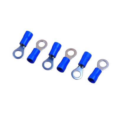 China wire & Wire Customization Service Electrical Cable Hook Wire Crimp Connector Connecting Circle Stamping Ring Insulated Terminal for sale