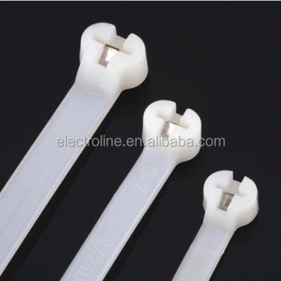 China Factory Directly Releasable Stainless Steel Nylon Barb Cable Tie Outdoor Use and Indoor for sale