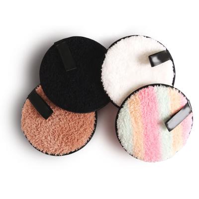 China Adults Super Fine Microfiber Fiber Makeup Remover Powerful Pads Facial Cleansing Pads for sale