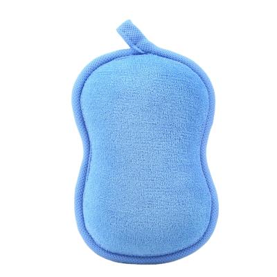 China Soft Cozy Cute Cartoon Microfiber Scrub Bath Back Ball Rub Towels Kids Thicken Strong Exfoliate Towel Baby Sponge Bath Cloth for sale