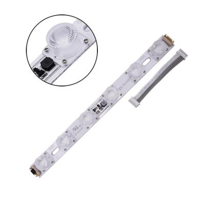 China 24 Voltage Edge Lit LED Strip Light Rigid Bar 1818 For SEG Fabric Frames Light Box for sale