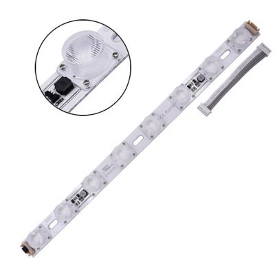 China Dimmable Edge Lit LED Bar Strip Sign Lighting DC 24V 8LEDs For Light Box for sale