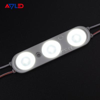 China LED-Modul DC 12V 2.5W SMD 2835 IP67 3 LED Module der 170 Grad-Linsen-LED zu verkaufen