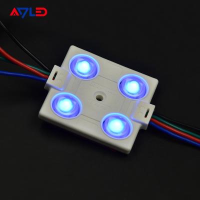 China Modulo impermeável Modul das luzes 12V 1.44W 4 SMD 5050 do módulo do diodo emissor de luz do RGB para o sinal da propaganda do diodo emissor de luz à venda