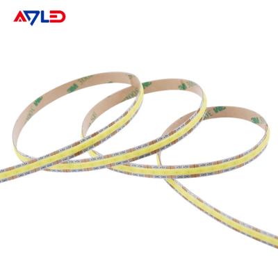 China Flexible COB LED Strip No Dots 5V DC 2700K - 6500K White Dimmable USB Powered LED TV Lighting for sale