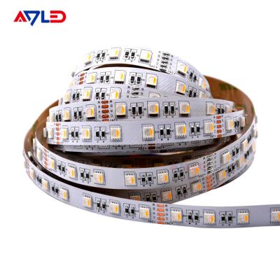 China SMD 5050 RGBW LED Strip 60 Led High Lumen RGB Flexible Led Strip Light RGB Extension Cable LED Strip Jumper Te koop