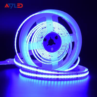 China COB 840 LEDs RGB CCT Led Strip 16W/M High Bright Dotless Colorful Tape FOB LED para decoração de quarto interior à venda