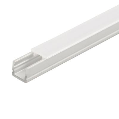 China Surface Mount Led Channel Diffuser Led Strip Aluminium Profile Alu Led Exterieur for sale