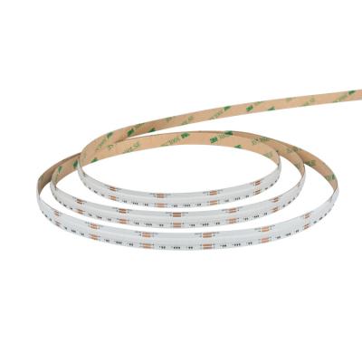 China COB RGB LED Strip 12V 810LEDs/m High Density Soft Flexible COB RGB Tape LED Light for Indoor Decoration Lighting for sale