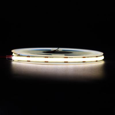 China COB 480Leds/M Led Strip Licht CRI90 Hoge Dichtheid Led Soft Strip Chip On Board for sale