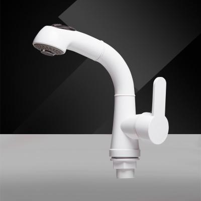 China Other Plastic Material ABS Material Pull Out Faucet For Kitchen for sale