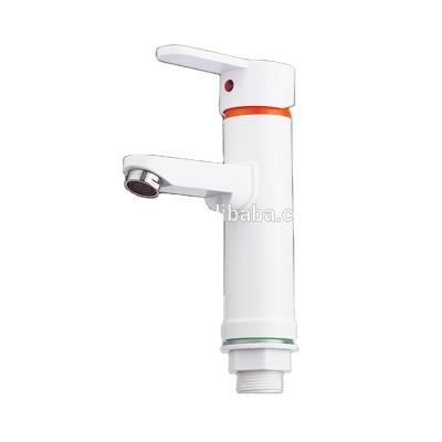 China Thermostatic Faucets White Color Deck Mounted POM Plastic Basin Faucet for sale