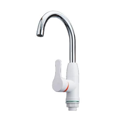 China Modern Plastic Hot And Cold Water Mixer Kitchen Sink Faucet for sale