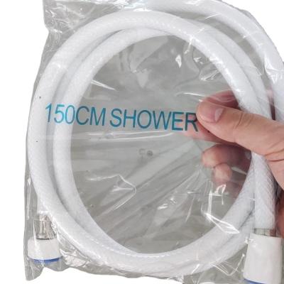 China Modern High Quality PVC Hardware Plastic Material Bathroom Accessories Flexible Shower Hose Good Price for sale