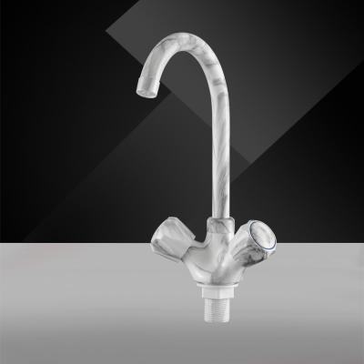 China Thermostatic Faucets Marble Plastic Color Plastic Faucet 3 Way Bigger And Stronger Kitchen Sink Faucet for sale