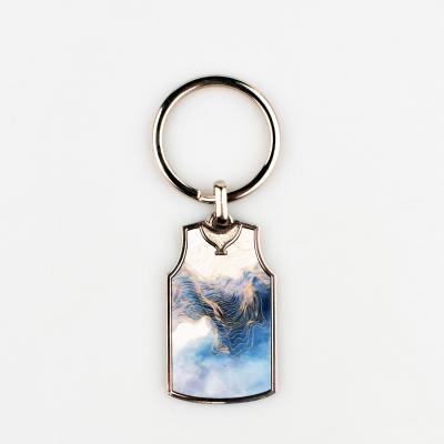 China Hot Selling Promotion Gift Key Chain New Product Blanks Basketball Key Chain Sublimation Metal Key Chain for sale