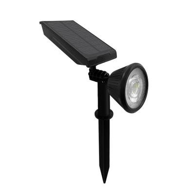 China Garden Factory Direction Sales Rotatable Multifunctional Solar LED Spot Stake Light for sale