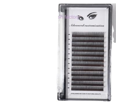 China Factory direct sales thick Y flower natural handmade flower grafts gently 0.07 planting 3D Mink False Individual Eyelashes for sale