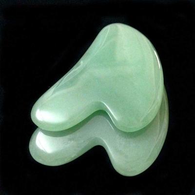 China Skin Tightening Board Facial Gua Sha Jade Roller Massage Scraping Tools Wholesale for sale