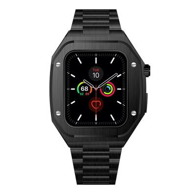 China Decorative Shape For Apple Watch Hige Quality Watch Protector 316L Stainless Steel Cover Smart Watch Case For Apple Watch Series iwatch 7 for sale