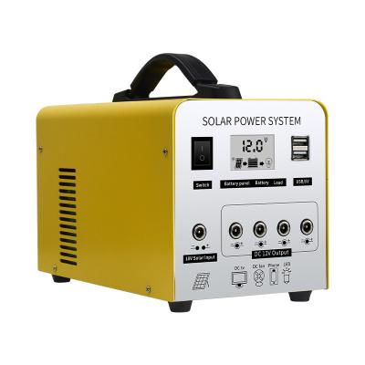 China Outdoor Portable Flashlight Power Station Generators With Solar Panel for sale