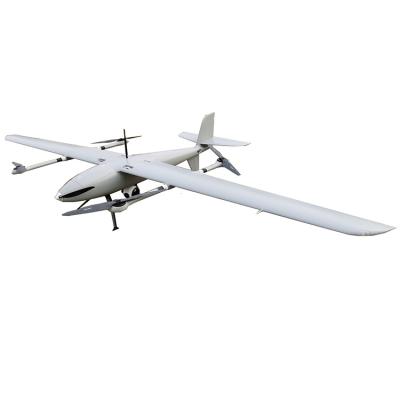 China White Gray  UAV Surveillance System Fixed Wing Inspection Long Flight Time for sale