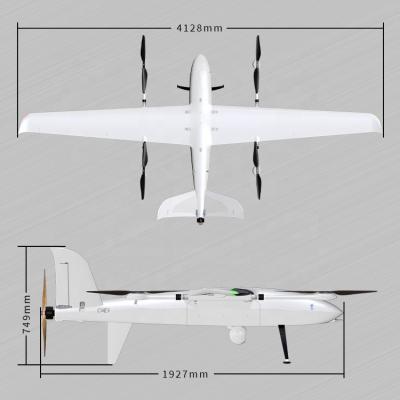 중국 acens payload 10kg VTOL UAV G25 Fixed wing drones ready to fly 판매용