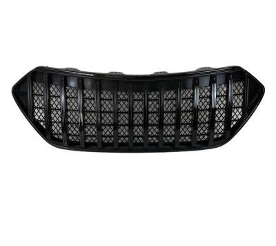 China New New China-chic Facelift Off Road Auto Parts Other Exterior Accessories Front Grill Car Grille Fit Black For Hyundai Santa Fe 2013-2016 for sale