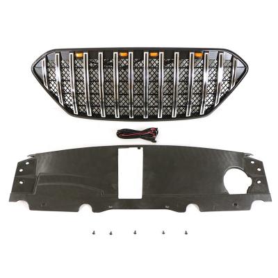 China China-chic Front Grill Car accessories chrome Auto parts new modified car accessories grille led accessories for Hyundai IX35 2010 for sale