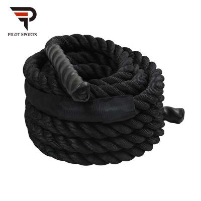 China Universal Fitness Gym Power Training Battle Rope with Nylon Cover for sale