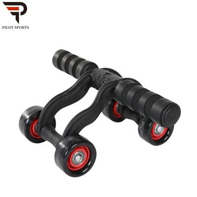 China Wholesale Durable Gym Fitness Equipment Ab Muscle Exerciser Ab Wheel For Fitness Roda Abdominal for sale